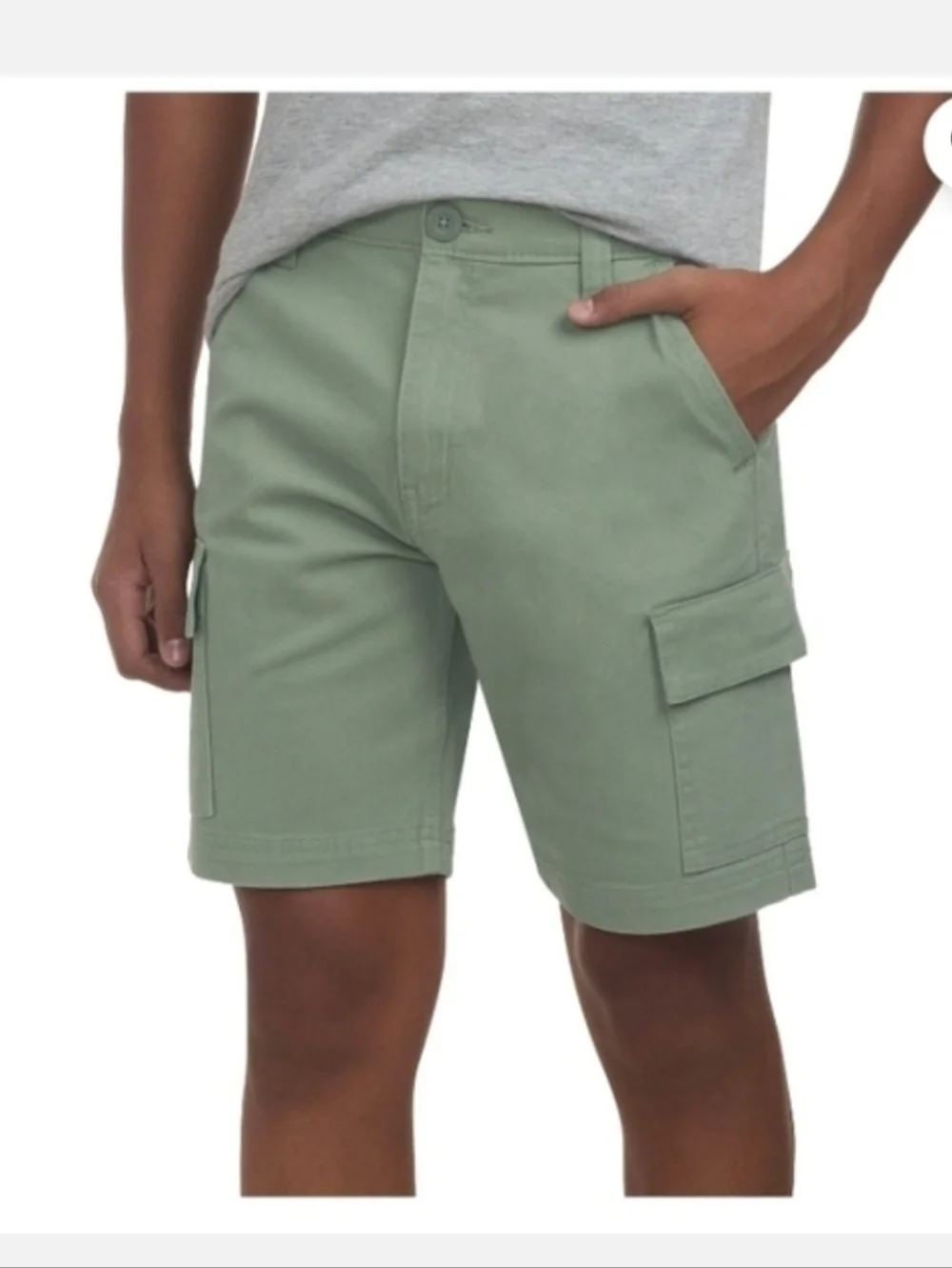Levi's Boys Utility Cargo Short Comfort Stretch Adjustable Waist Flex Stretch Wa